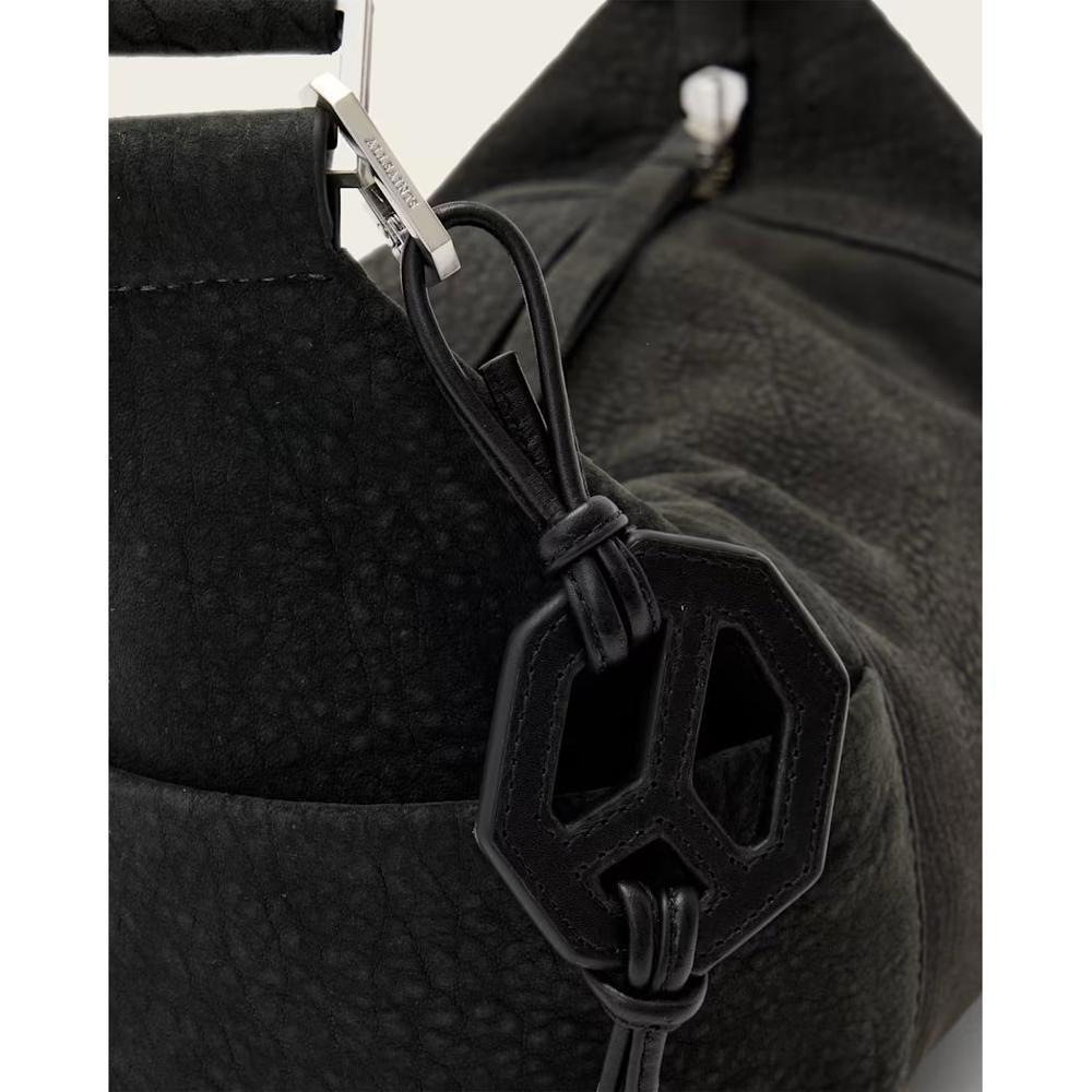 AllSaints Peace Leather Keyring